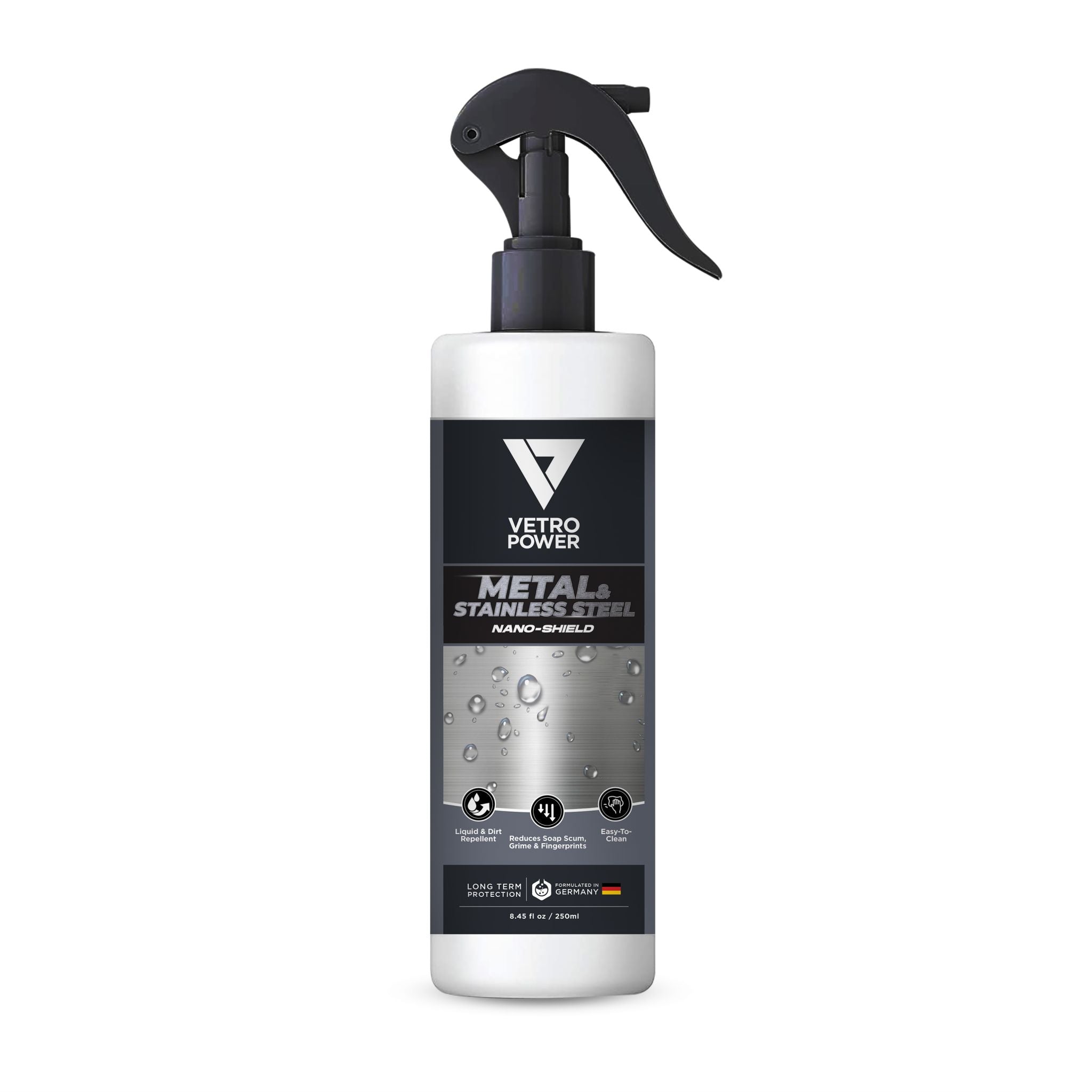 Vetro Power Metal Stainless Steel Nano shield