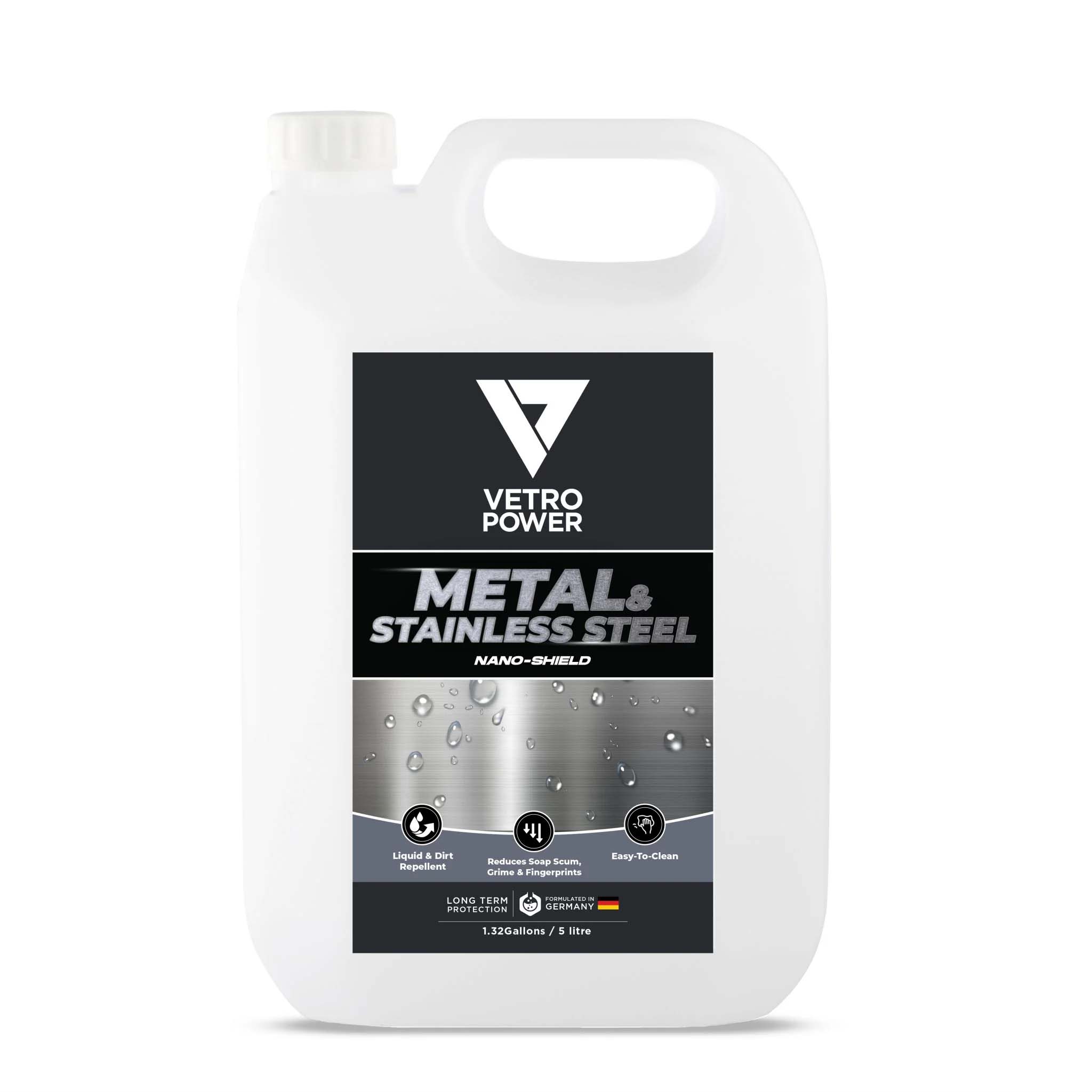 Vetro Power Metal Stainless Steel Nano shield
