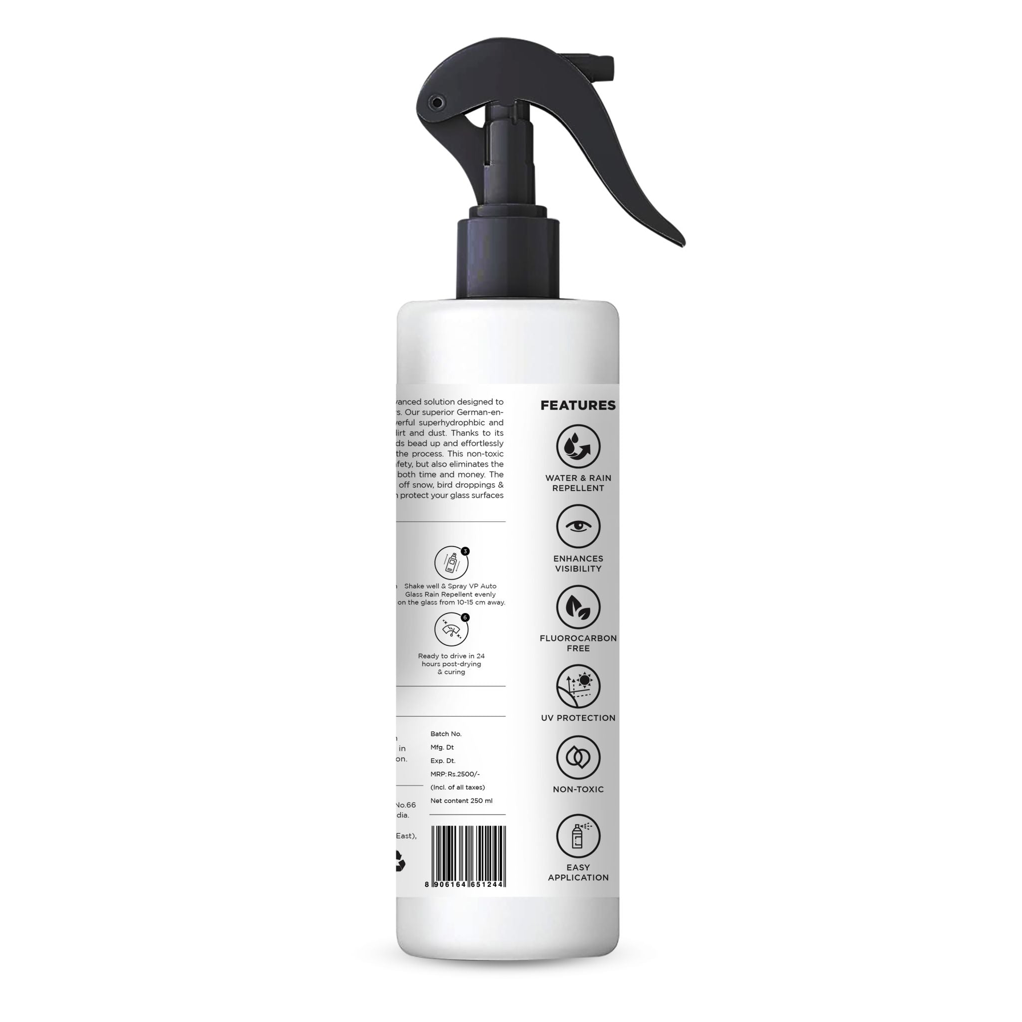 Vetro Power Auto Glass Rain Repellent