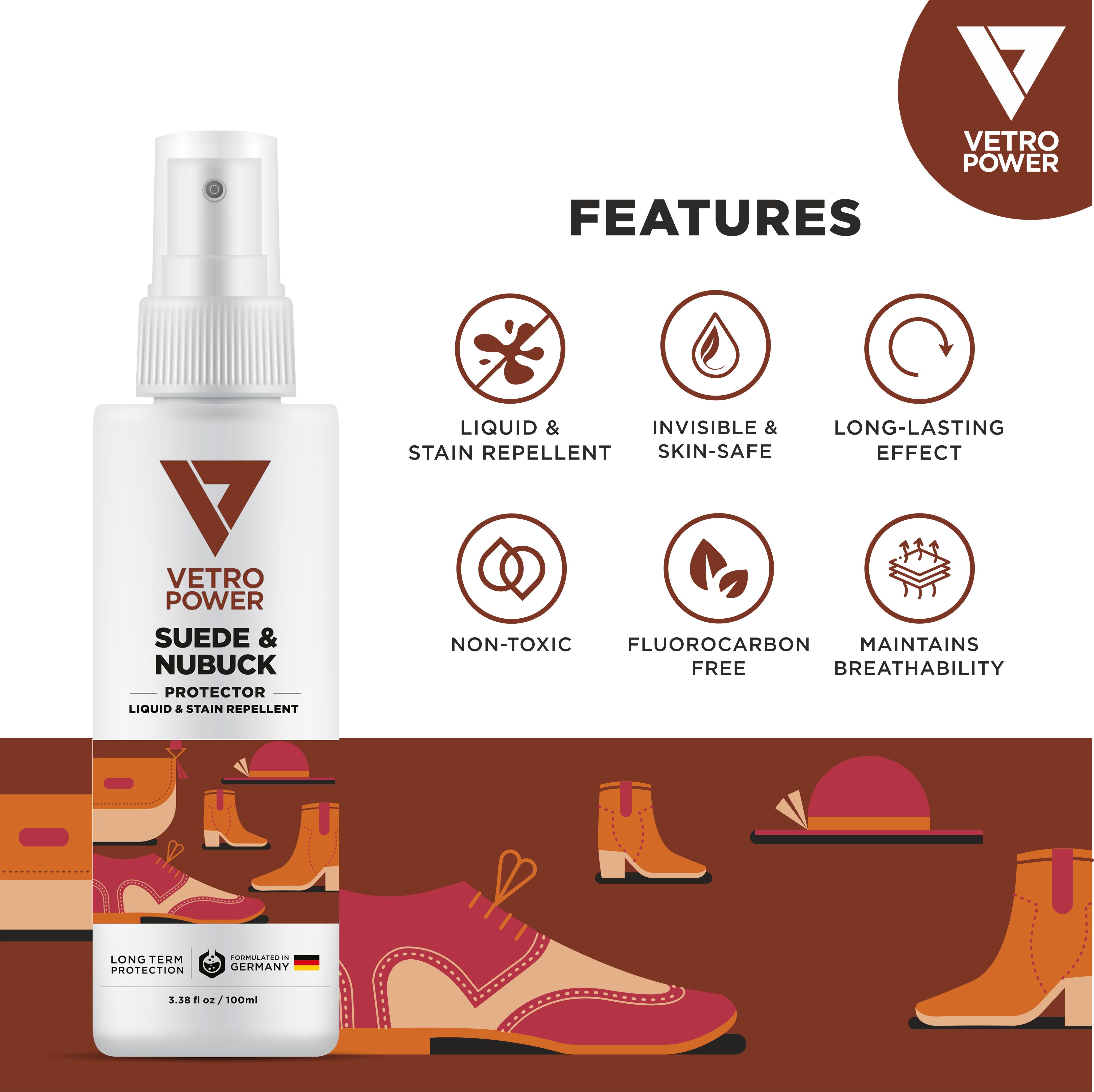 Vetro Power Suede and Nubuck Protector