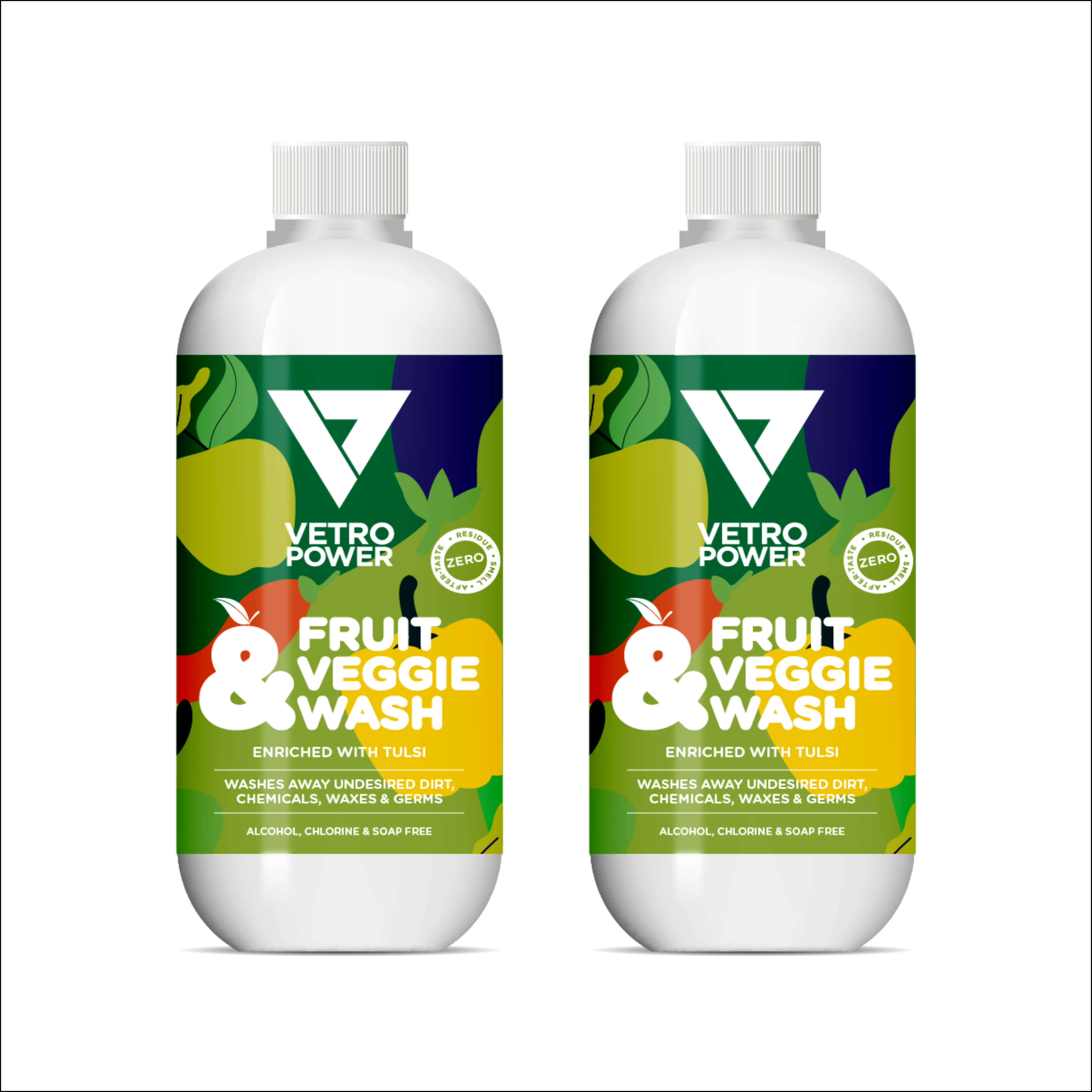 2 Pack Fruit and Veggie Wash