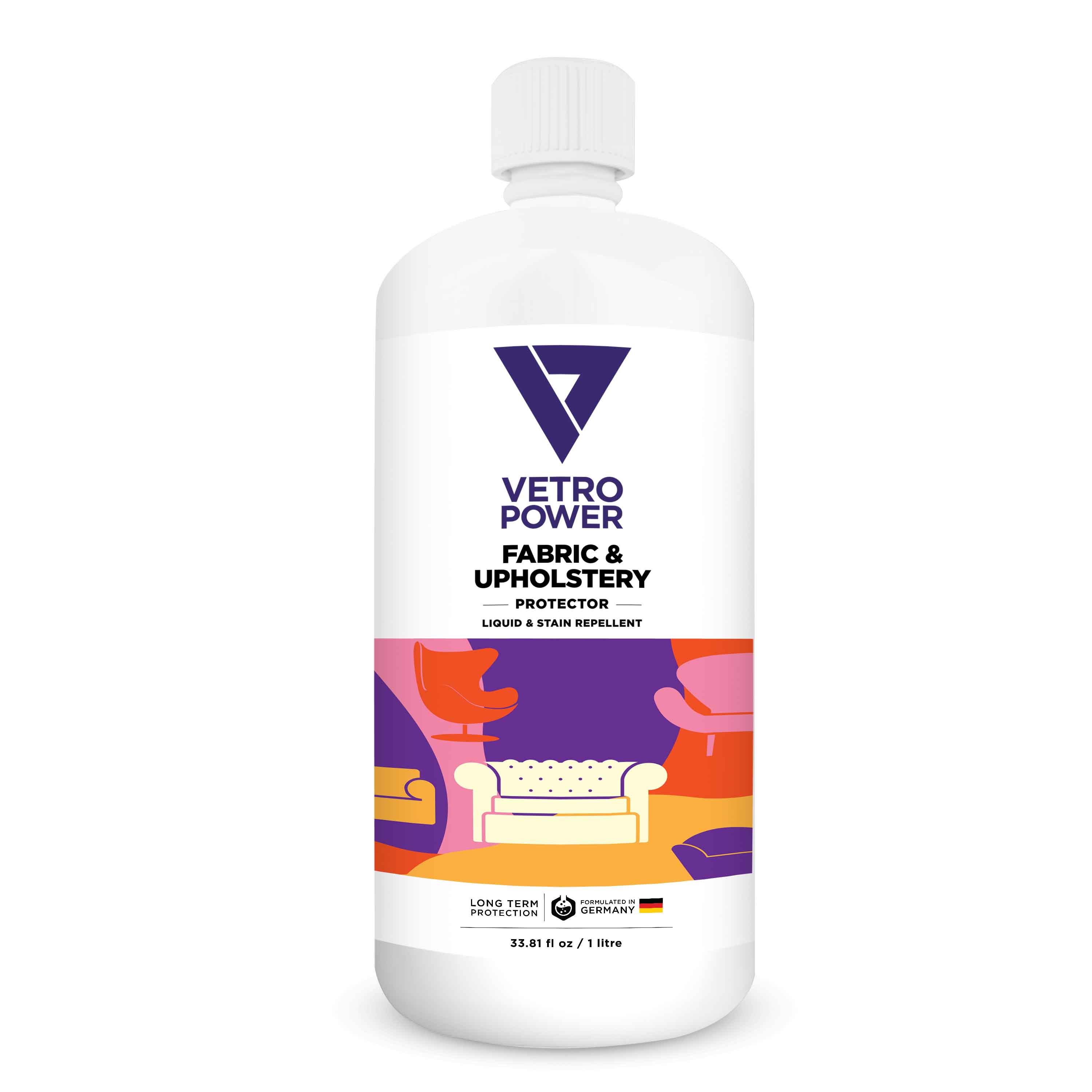 Vetro Power Fabric and Upholstery Protector