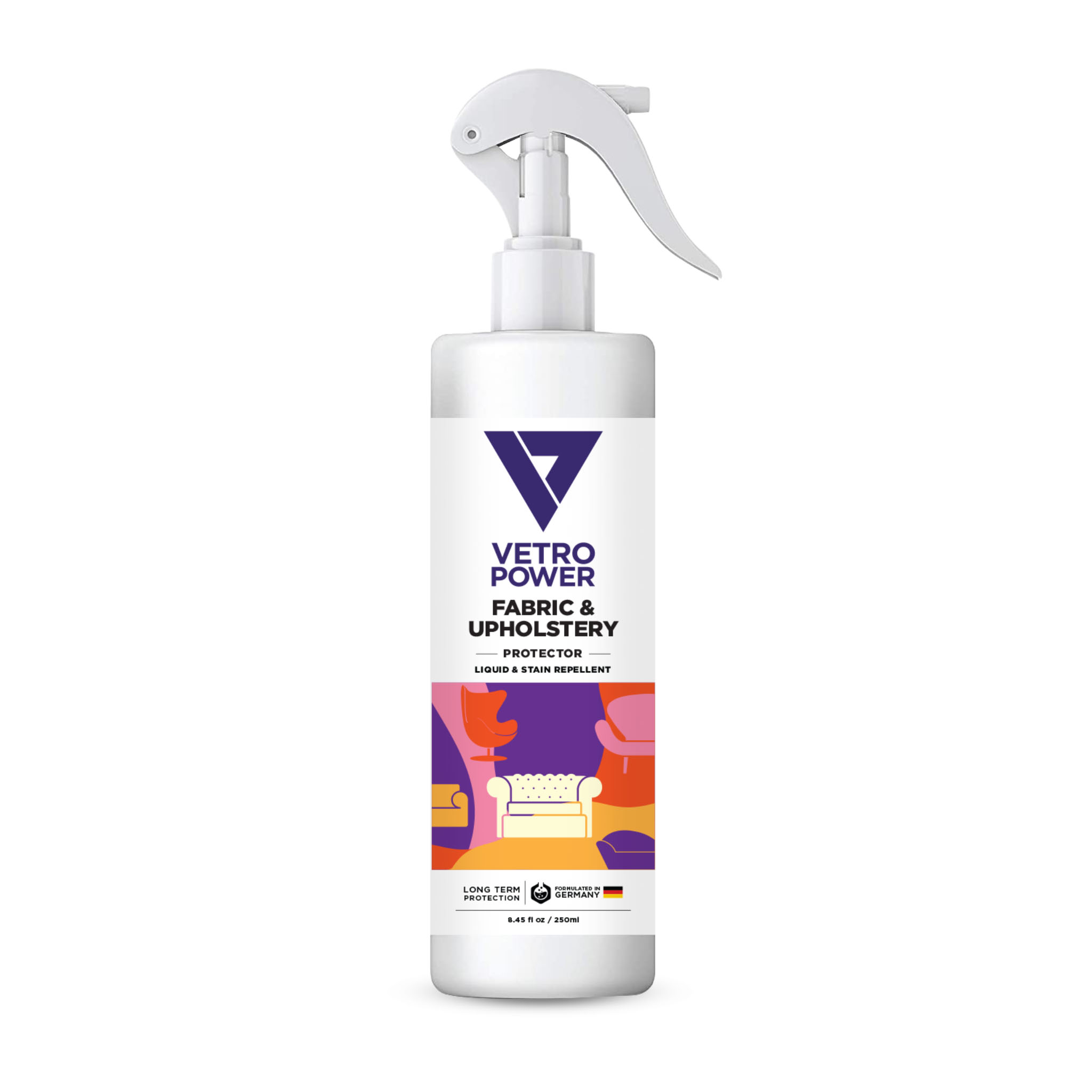 Vetro Power Fabric and Upholstery Protector