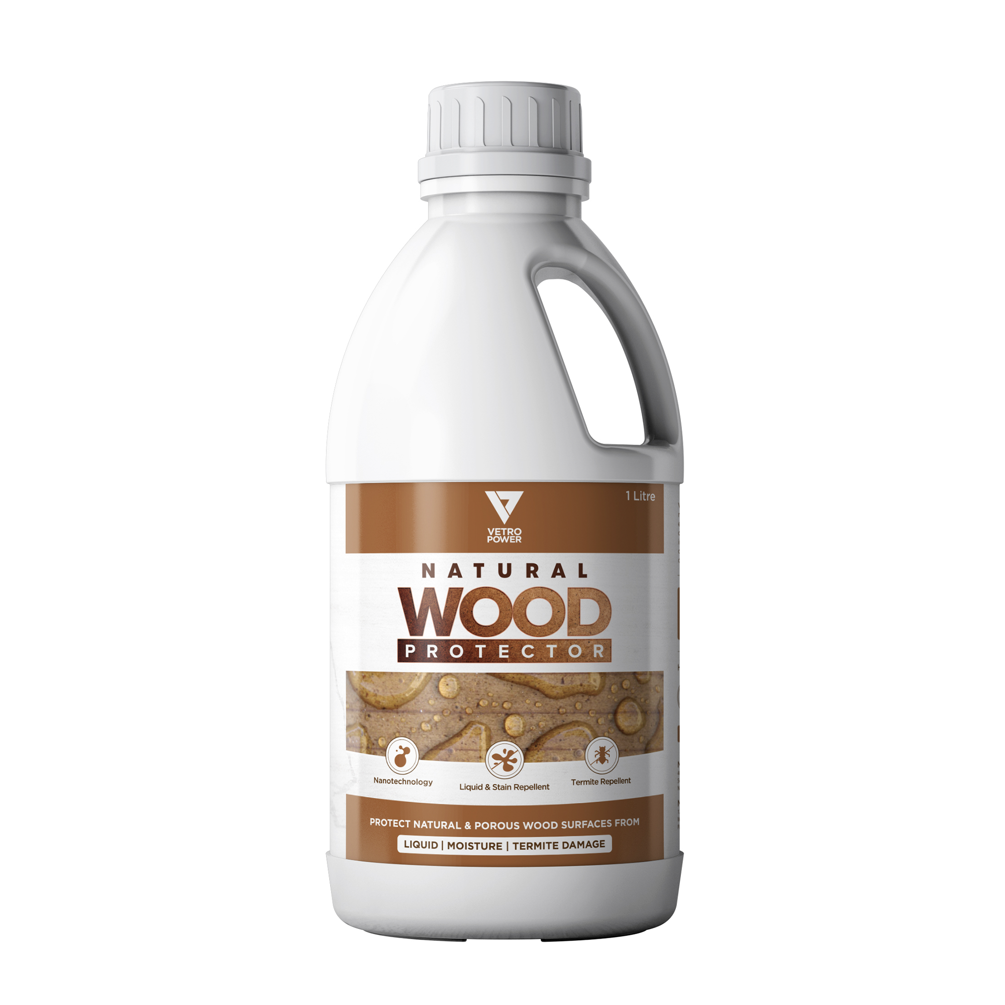 Vetro Power Natural Wood Protector Spray, 1L