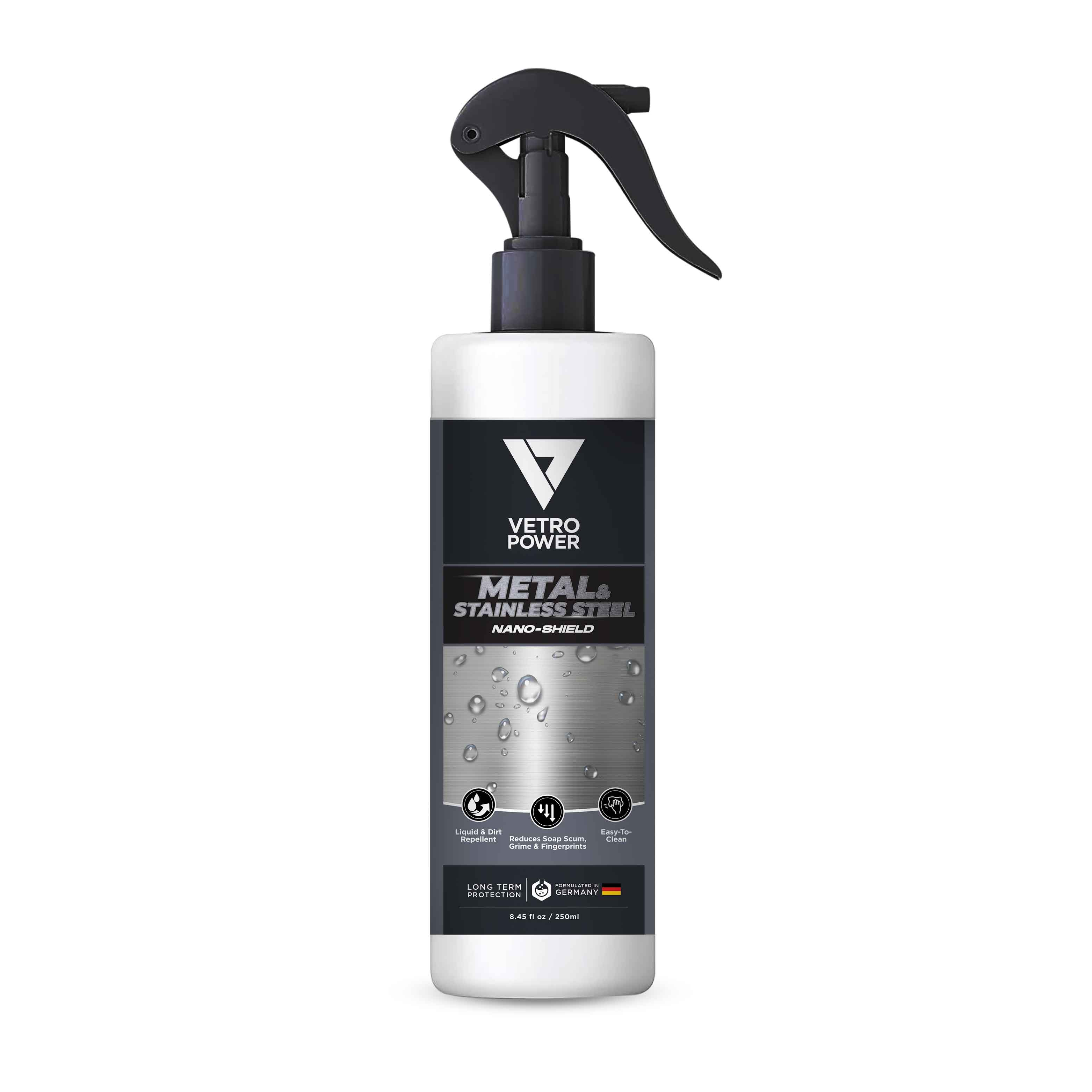 Vetro Power Metal Stainless Steel Nano shield