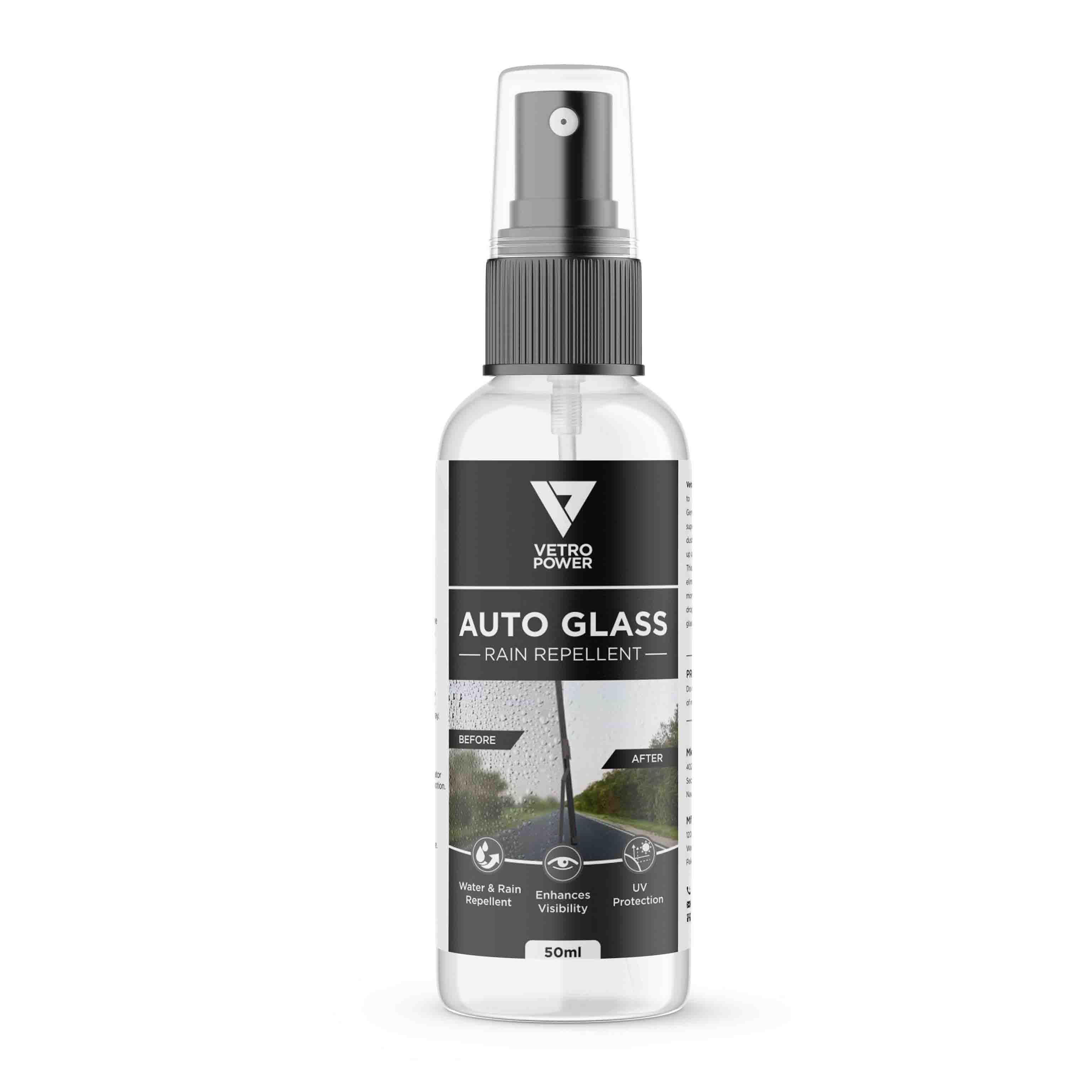 Vetro Power Auto Glass Rain Repellent