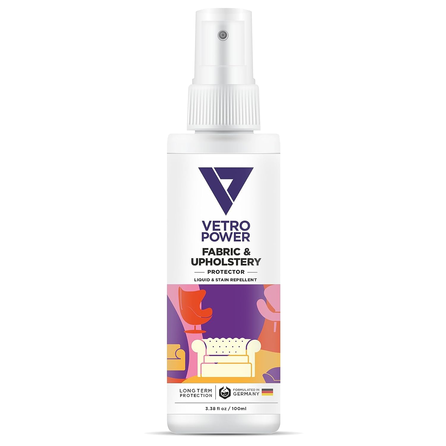 Vetro Power Fabric and Upholstery Protector