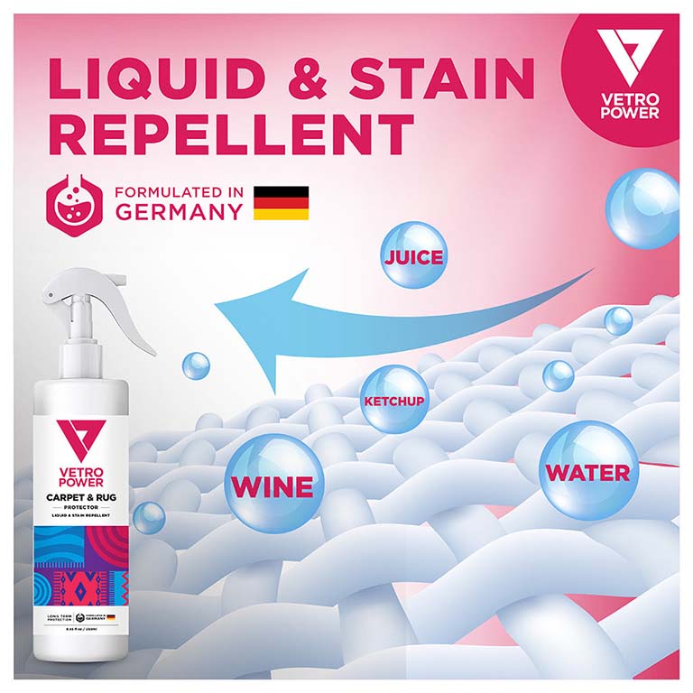 Vetro Power Carpet & Rug Protector
