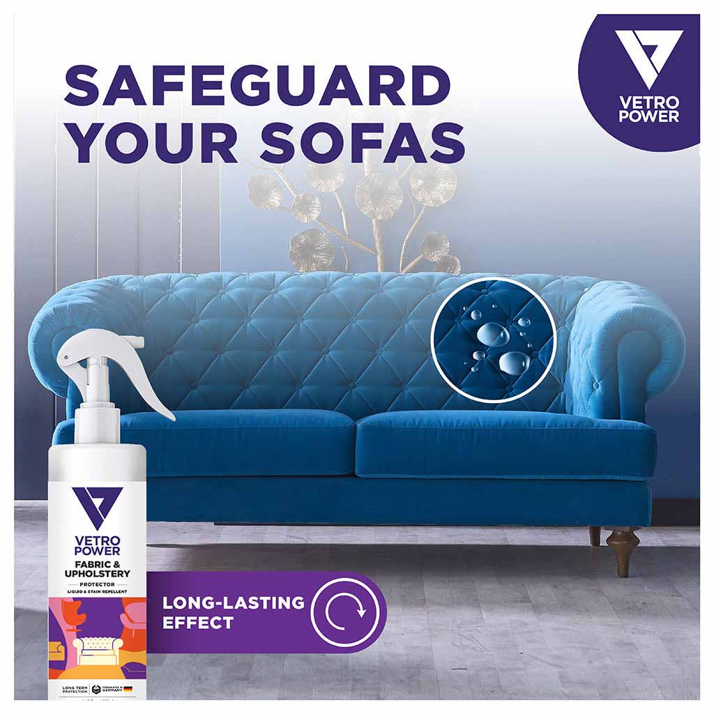 Vetro Power Fabric & Upholstery Protector 250ml