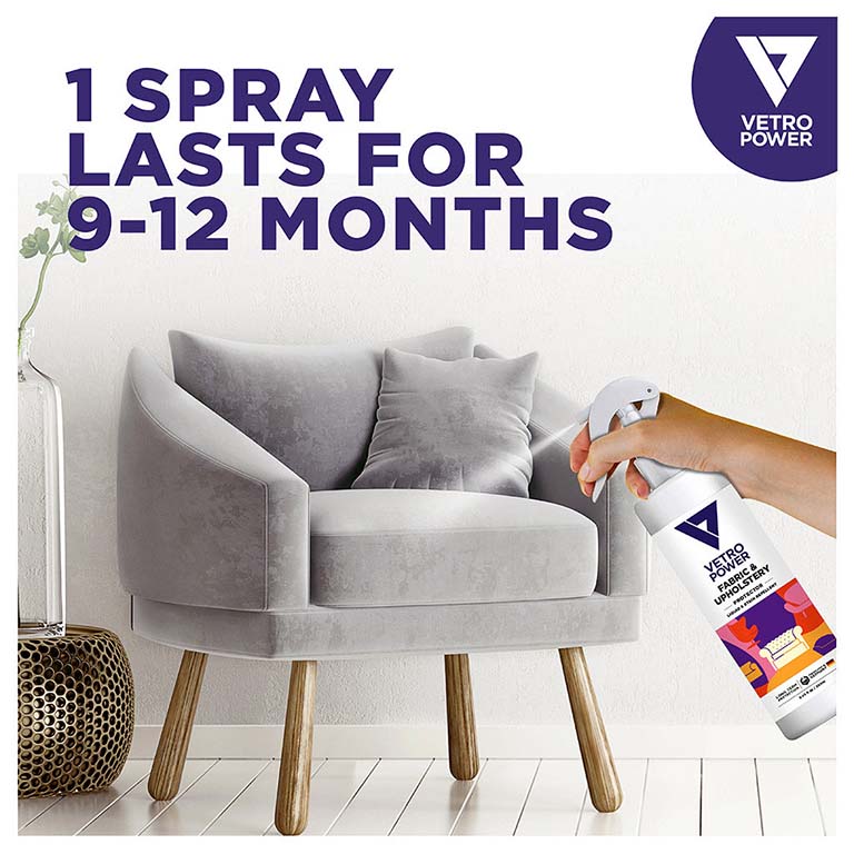 Vetro Power Fabric & Upholstery Protector 250ml