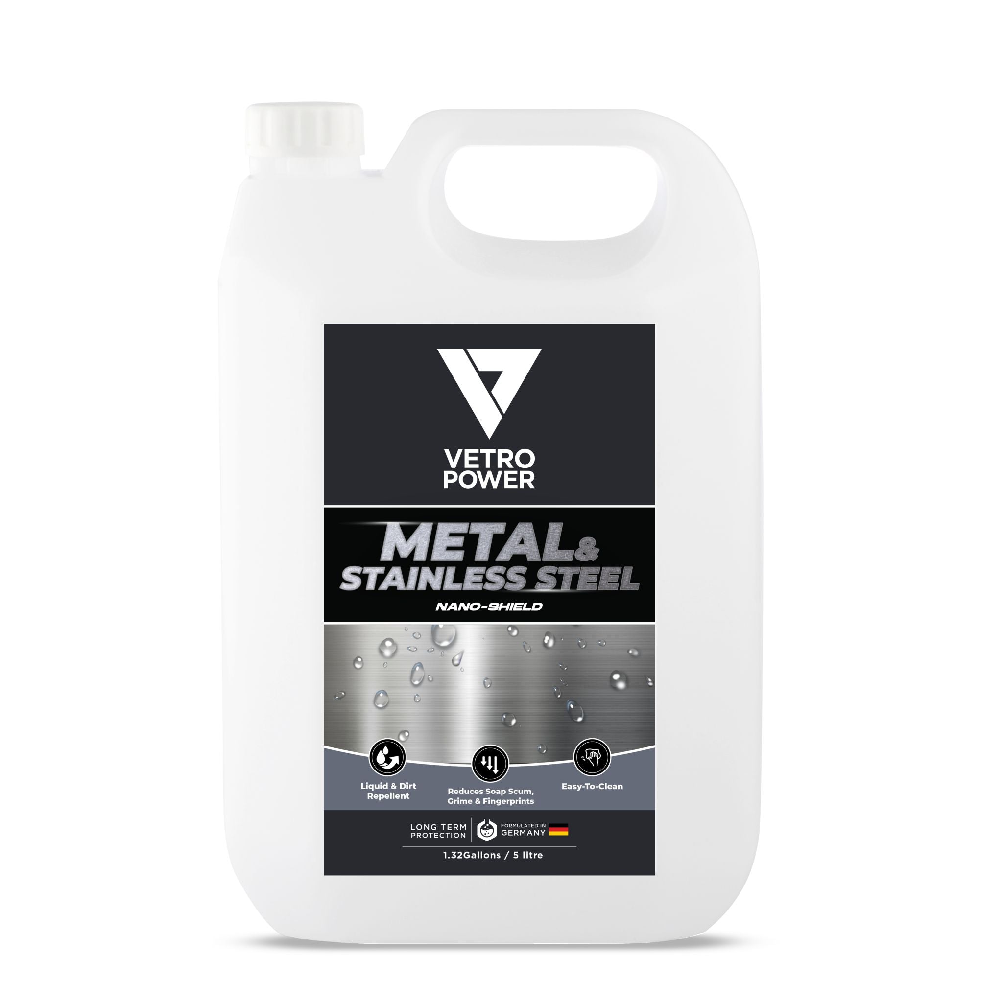 Vetro Power Metal & Stainless Steel Shield