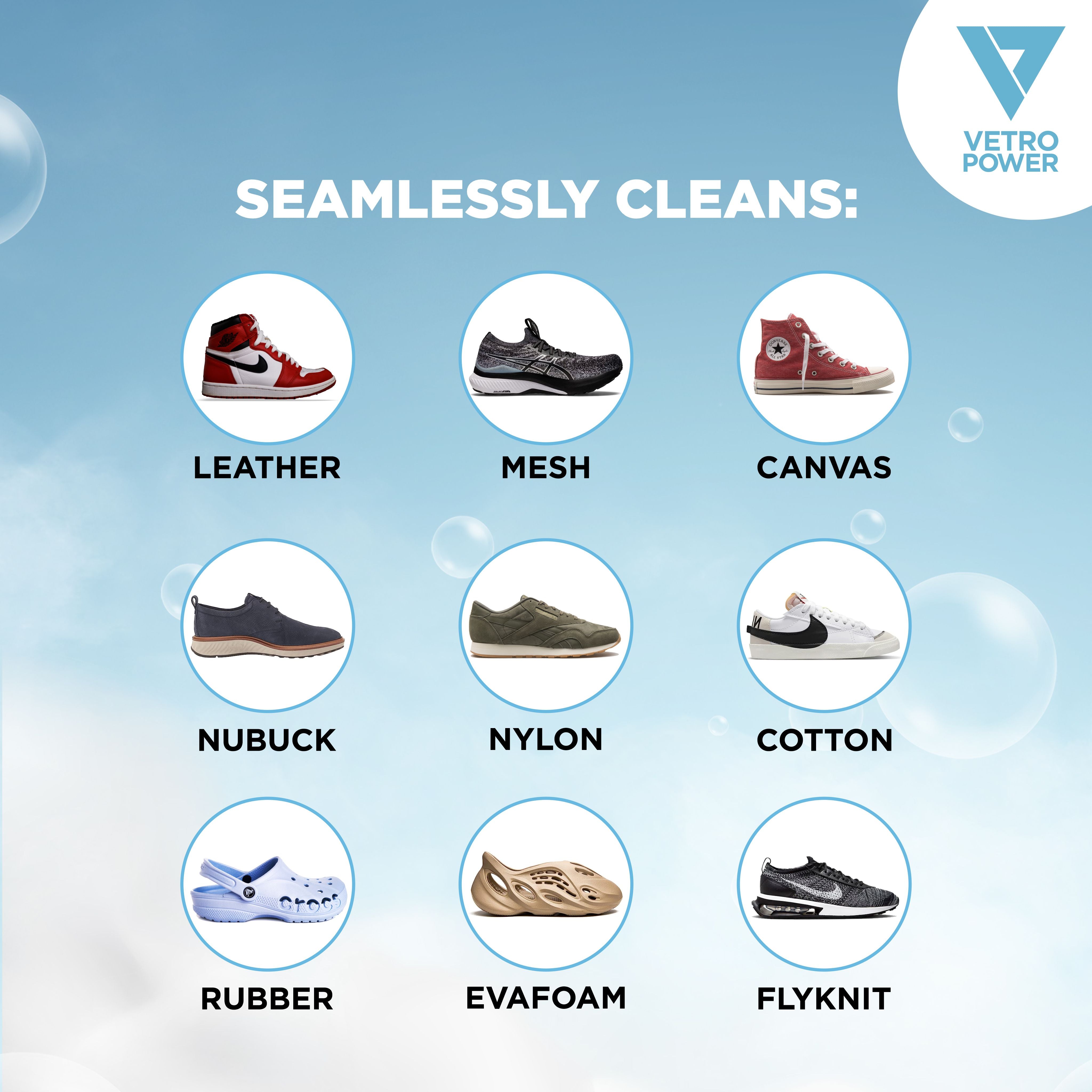 Vetro Power Sneaker Cleaner Foam