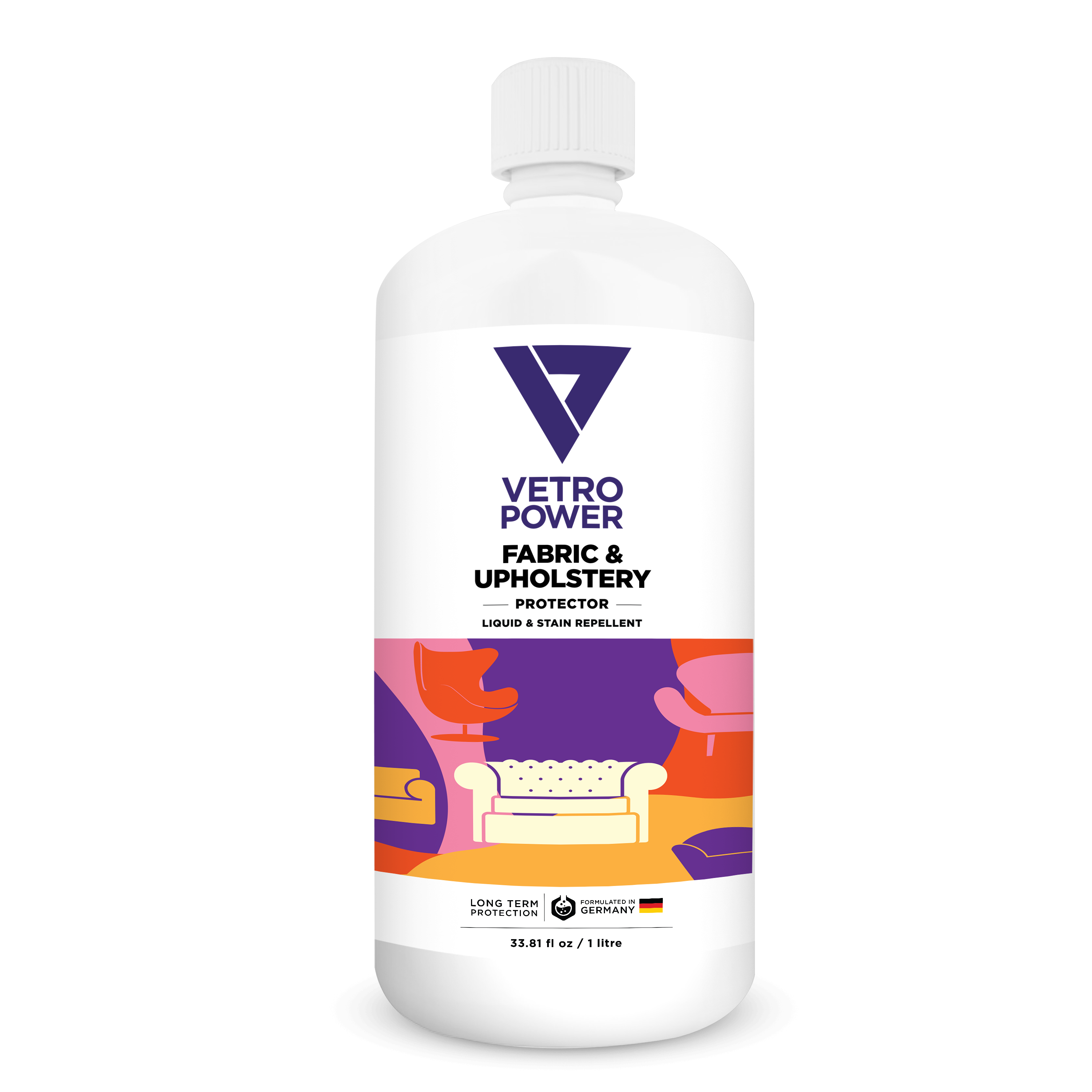 Vetro Power Fabric & Upholstery Protector 1 Litre