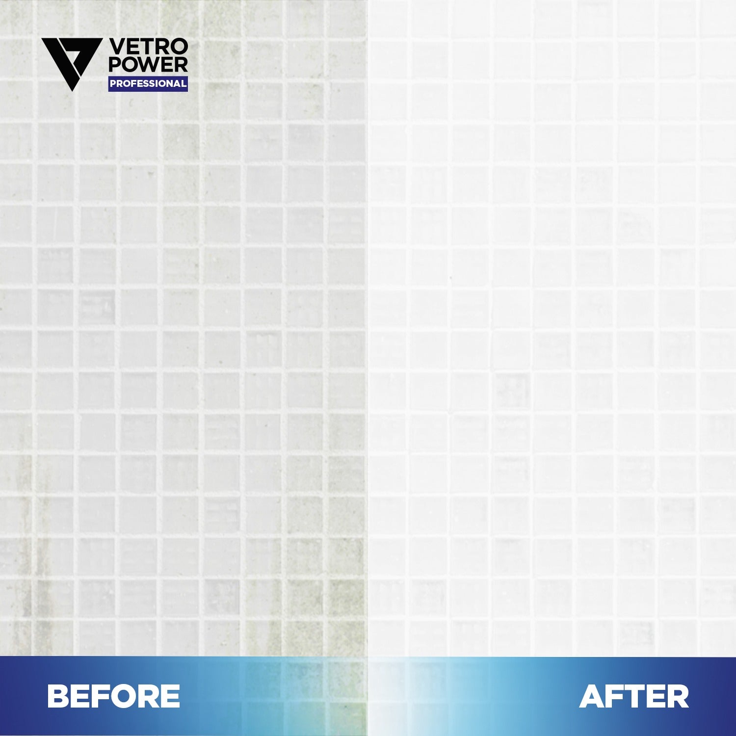 Vetro Power Professional Bathroom Tub, Tile & Stone Cleaner Plus