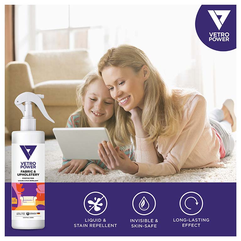 Vetro Power Fabric & Upholstery Protector 250ml