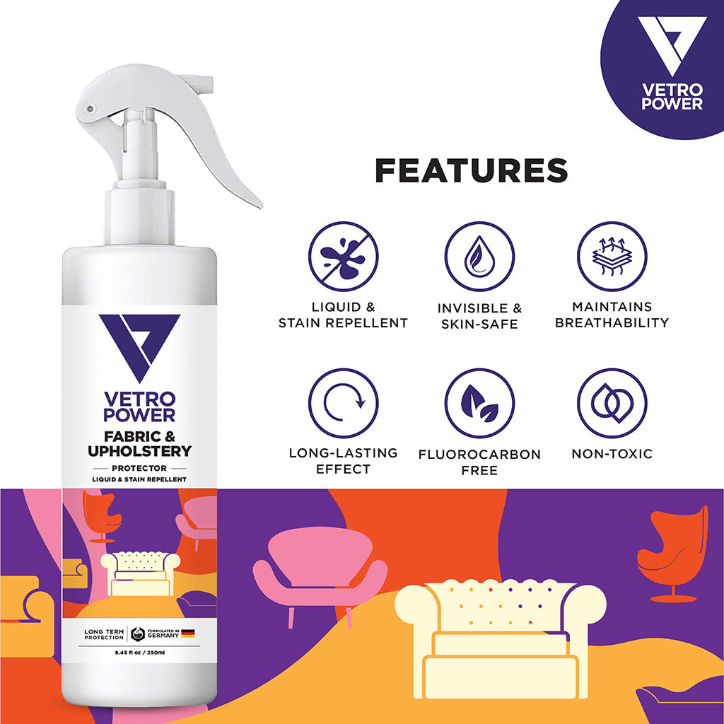 Vetro Power Fabric & Upholstery Protector 5 Litres