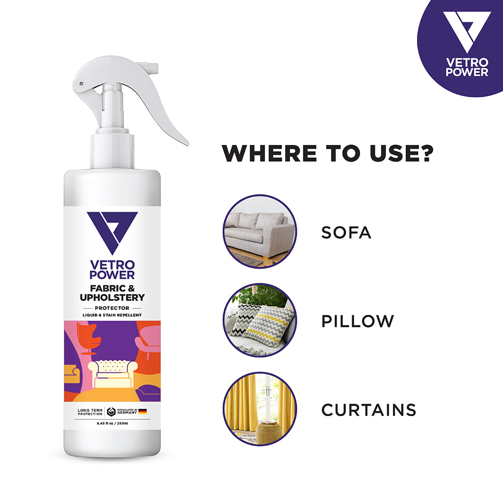 Vetro Power Fabric & Upholstery Protector