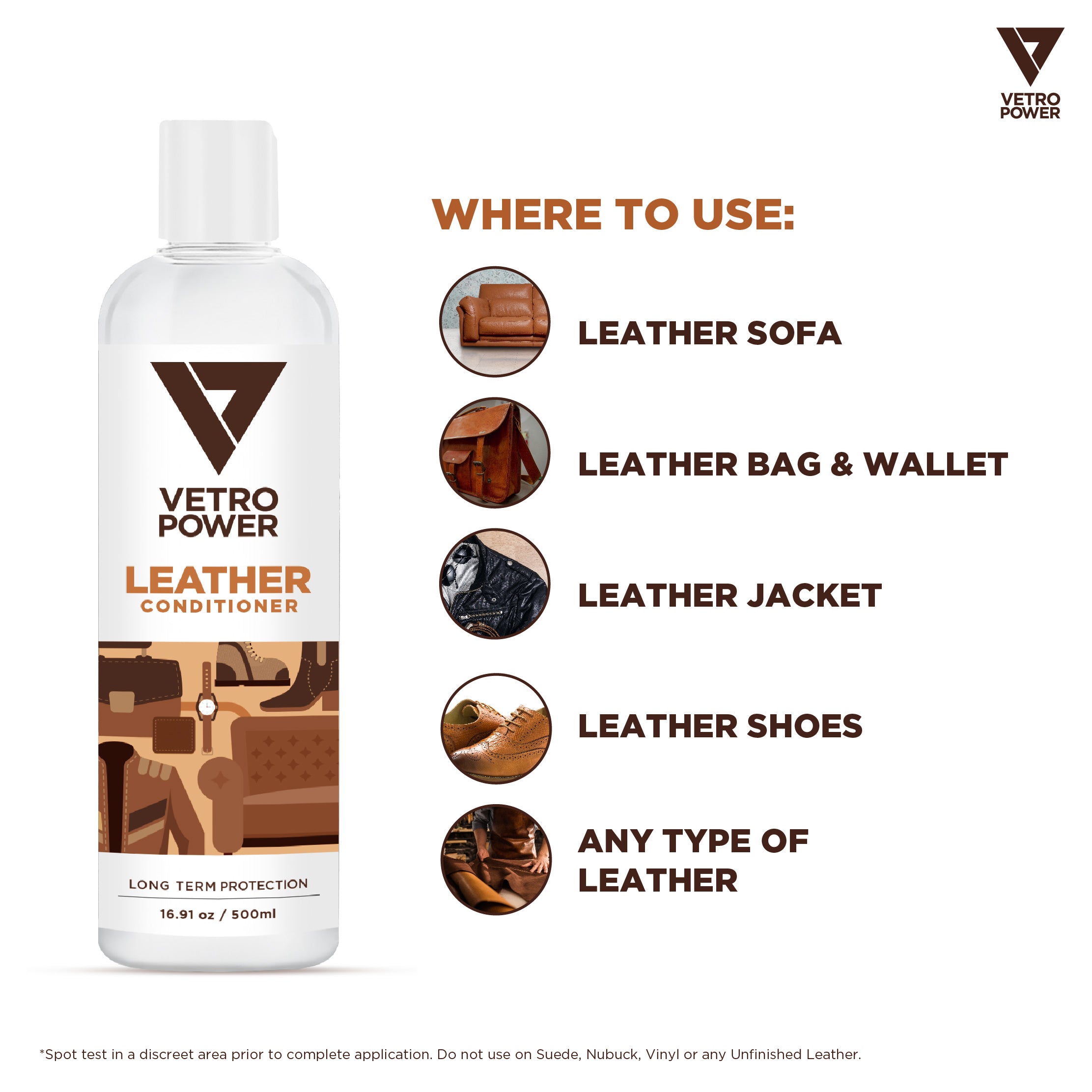 Vetro Power Leather Conditioner Where To Use