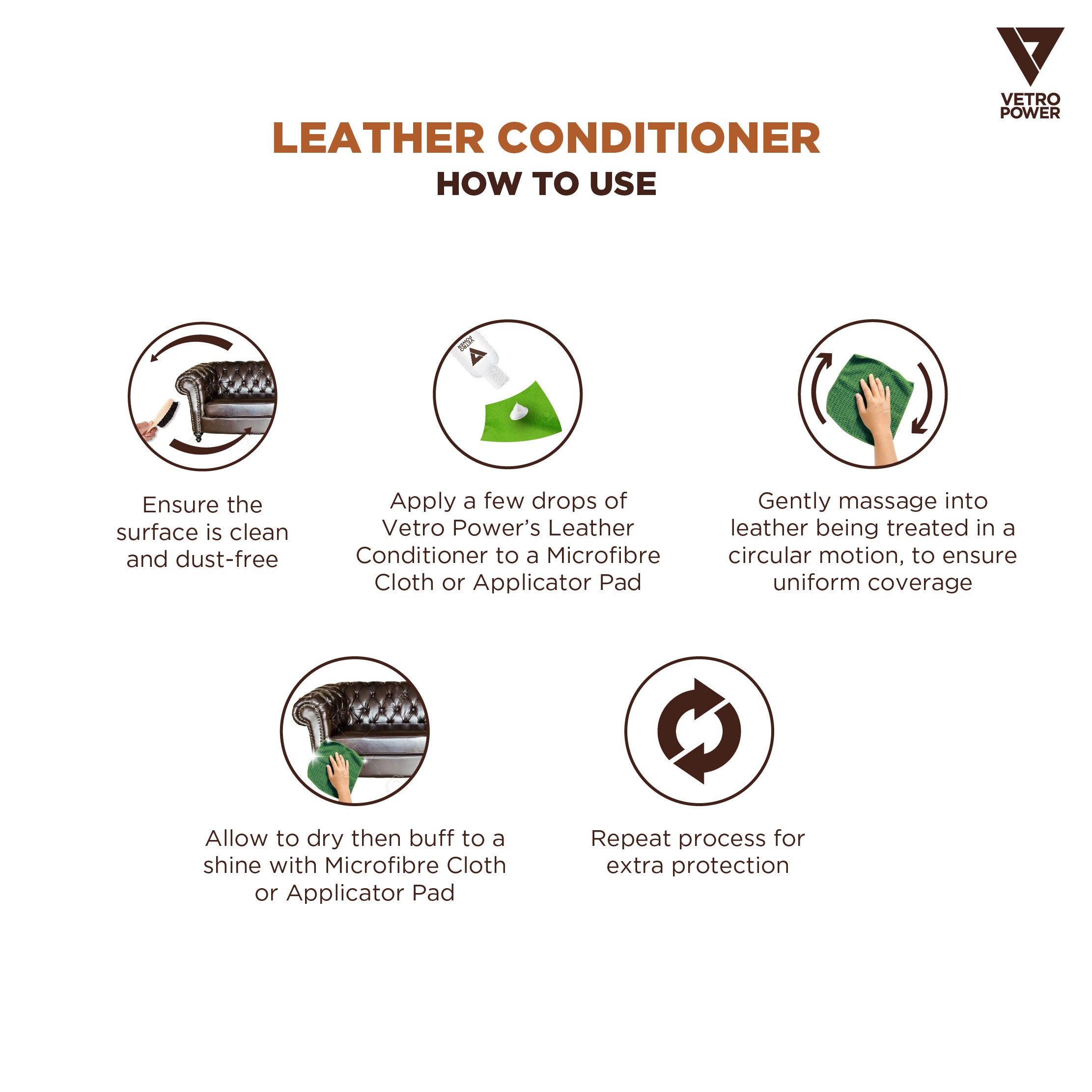 Vetro Power Leather Conditioner How To Use